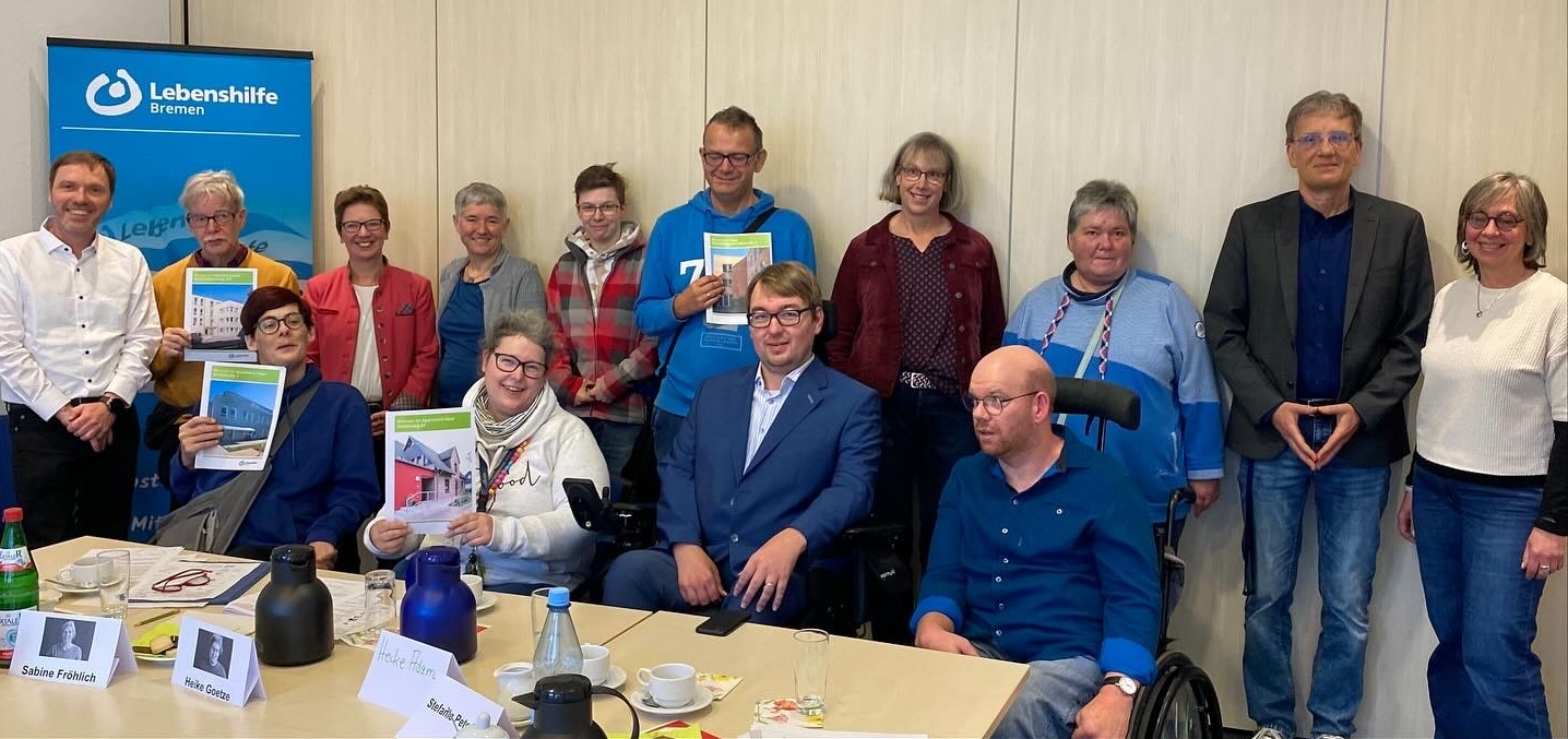 Treffen mit Sozialsenatorin und Landesbehindertenbeauftragter in G-Stelle der Lebenshilfe